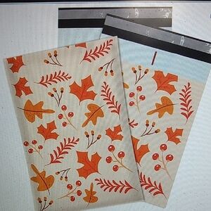 CCINEE Autumn Leaf Print Poly Mailers (37)
